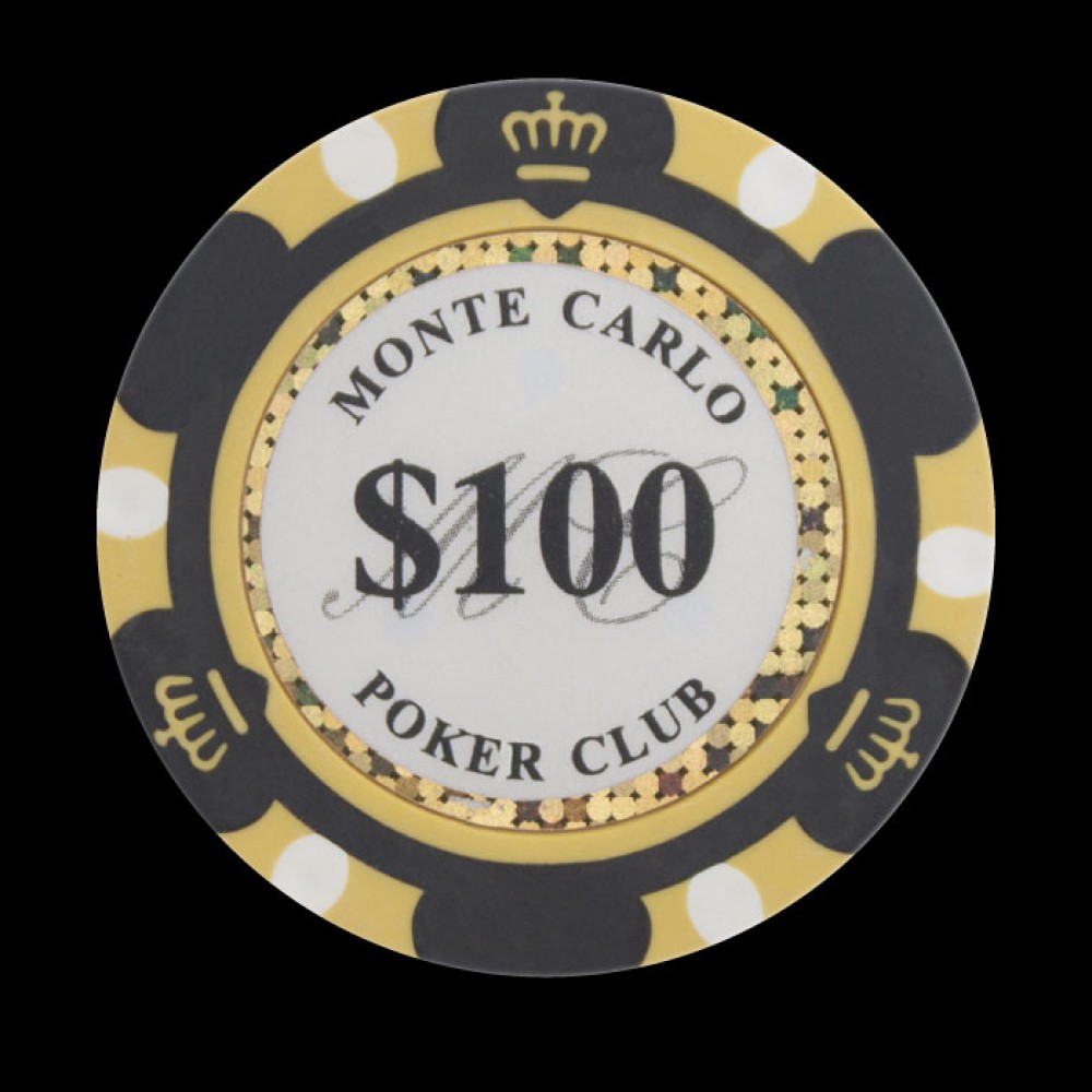 Monte Carlo 14 Gram Poker Chips (25 Pack)